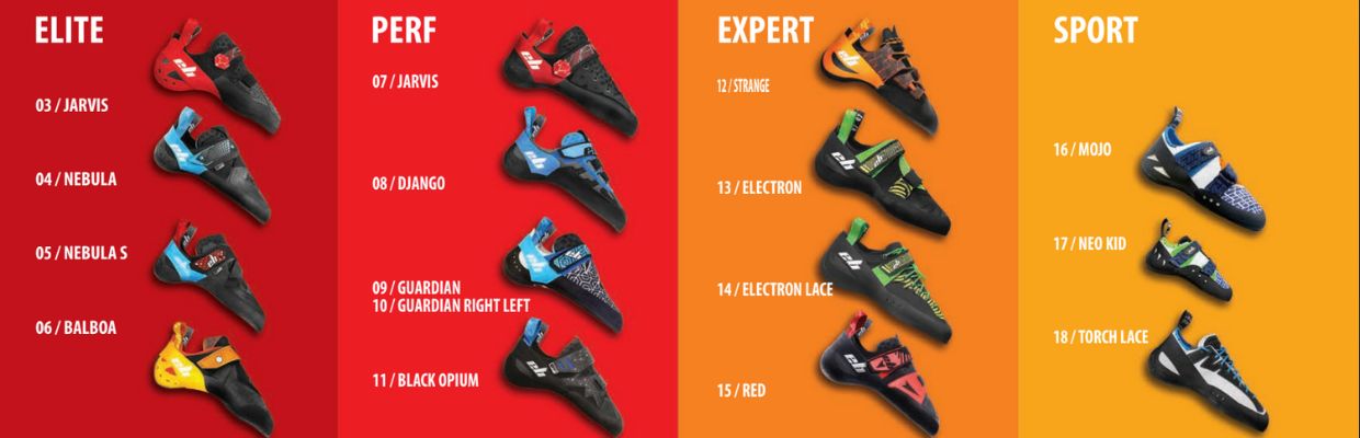 Chaussons d'escalade EB